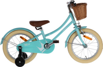 Miss 16 Inch 21 cm Meisjes Terugtraprem Turquoise