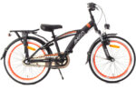 Roady 20 Inch 31 cm Jongens 3V Terugtraprem Zwart/Oranje