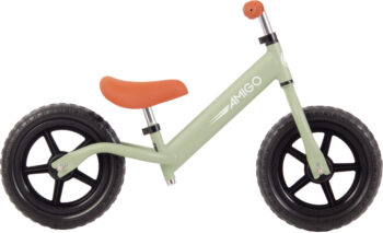 Hopper Loopfiets 12 Inch Junior Matgroen