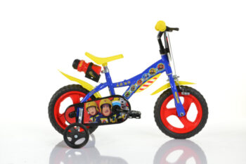 Brandweerman Sam 12 Inch 21 cm Jongens Doortrapper Blauw