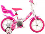 dino 124rln 05lh little heart 12 inch 21 cm meisjes v brakes wit roze 95979 20220215152106