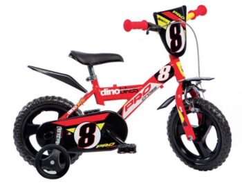 Pro Cross 12 Inch 21 cm Jongens Doortrapper Rood/Zwart