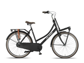 Dutch 28 Inch 57 cm Dames 3V Terugtraprem Matzwart