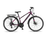 Legarda 28 Inch 49 cm Dames 24V Hydraulische schijfrem Paars/Roze