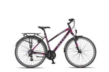 Legarda 28 Inch 49 cm Dames 24V Hydraulische schijfrem Paars/Roze