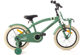 2Cool 16 Inch 26 cm Jongens Terugtraprem Groen
