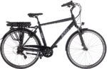 E-Alvor D2 28 Inch 53 cm Heren 7V V-Brakes Matzwart