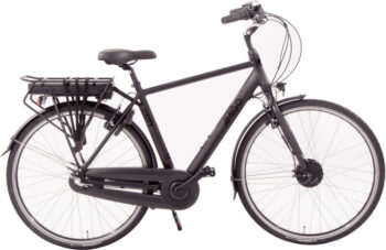 E-City S1 460Wh 28 Inch 54 cm Heren 3V V-Brakes Matzwart
