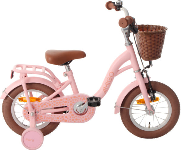 amigo fairy 12 inch 21 cm meisjes terugtraprem zalmroze 1023548 20231213111716