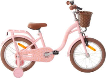 Fairy 16 Inch 24,5 cm Meisjes Terugtraprem Zalmroze