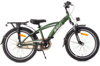Roady 20 Inch 31 cm Jongens 3V Terugtraprem Groen