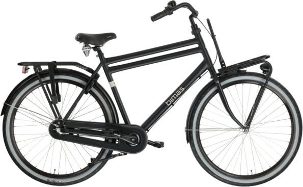 bimas transporter 3.0 28 inch 57 cm heren 3v terugtraprem matzwart 1038933 20250613163930