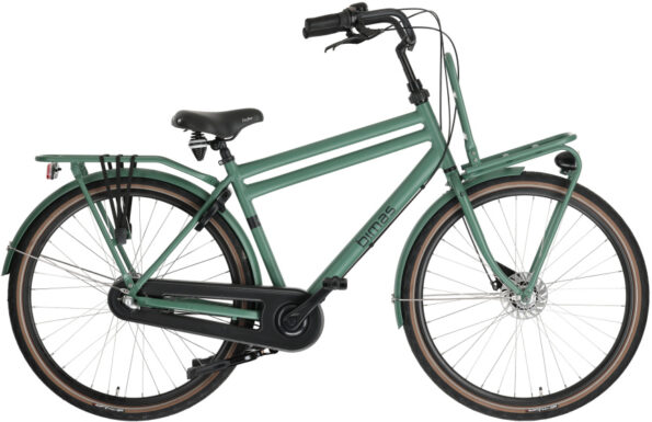 bimas transporter 3.3 28 inch 50 cm heren 3v rollerbrake matgroen 1038936 20250619115753