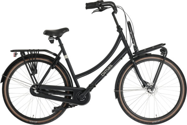 bimas transporter 3.3 28 inch 57 cm dames 3v rollerbrake matzwart 2 1038938 20250619114921