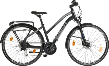Square 28 Inch XS Dames 27V Zwart/Grijs