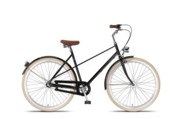 Palermo 28 Inch 52 cm Dames 3V Terugtraprem Zwart