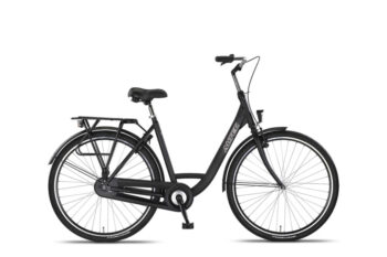Trend 28 Inch 54 cm Dames Terugtraprem Matzwart