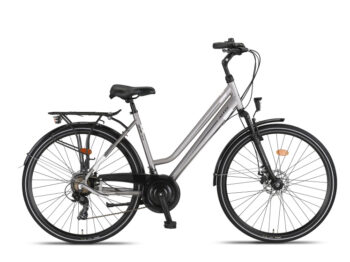 Ventura Trekking 28 Inch 50 cm Dames 21V Mechanische schijfrem Zilver