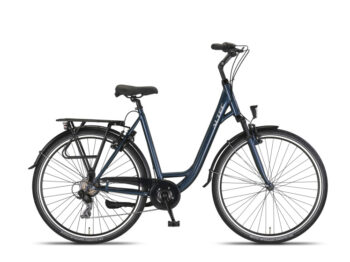 Verona 28 Inch 56 cm Dames 7V V-Brakes Petrolblauw