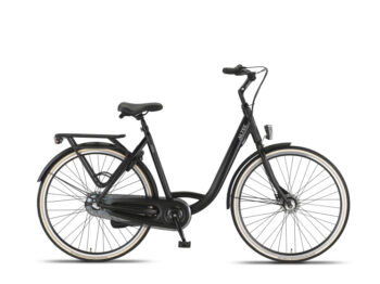 Walesa 28 Inch 50 cm Dames 3V Rollerbrake Matzwart