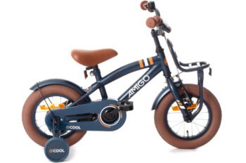 2Cool 12 Inch 21 cm Jongens Terugtraprem Blauw