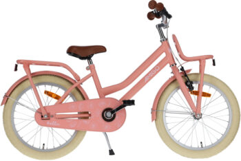 Bella 20 Inch Meisjes Terugtraprem Zalmroze