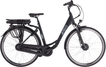 E-Faro S2 28 Inch 50 cm Dames 7V Rollerbrake Matzwart
