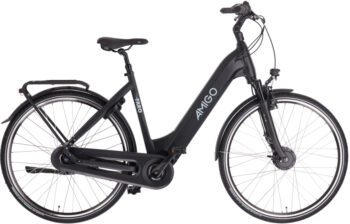 E-Faro S3 28 Inch 53 cm Dames 7V Rollerbrake Matzwart