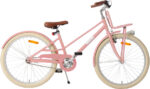 Urban Aluminium Frame 24 Inch 35 cm Meisjes Terugtraprem Zalmroze