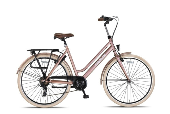 crown new york 28 inch 53 cm dames 7v v brakes roze 1039263 1751529832