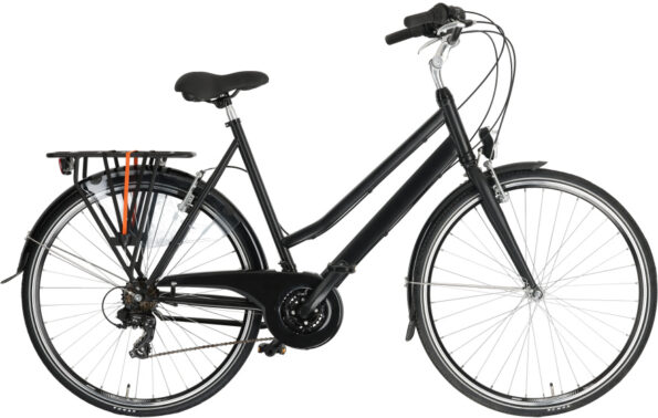 cumberland city basic 28 inch 57 cm dames 21v v brakes matzwart 1038961 20250619131822