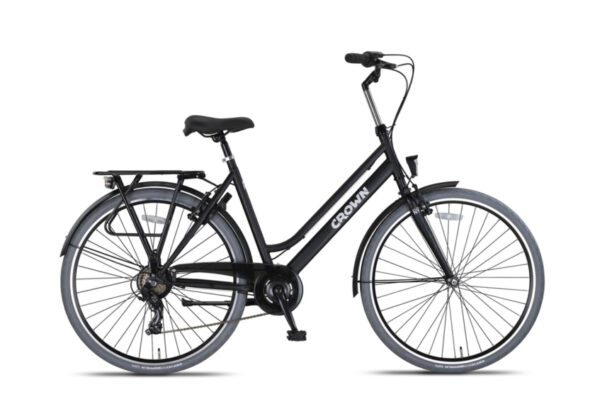 new york new york 28 inch 53 cm dames 7v v brakes matzwart 1039262 1751528406